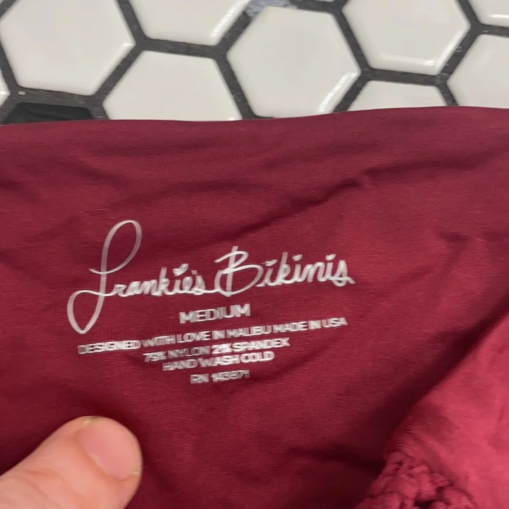 NWT frankie’s bikini bottoms size medium